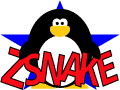 Logo avec pingouin sur fond blanc